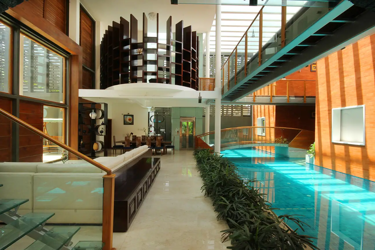 The Invisible House interior
